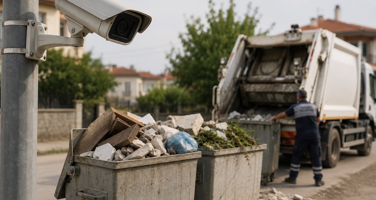 Cope kamera donemi belediye atik denetimi icin 800 kameraya cikiyor feJnm7rQ